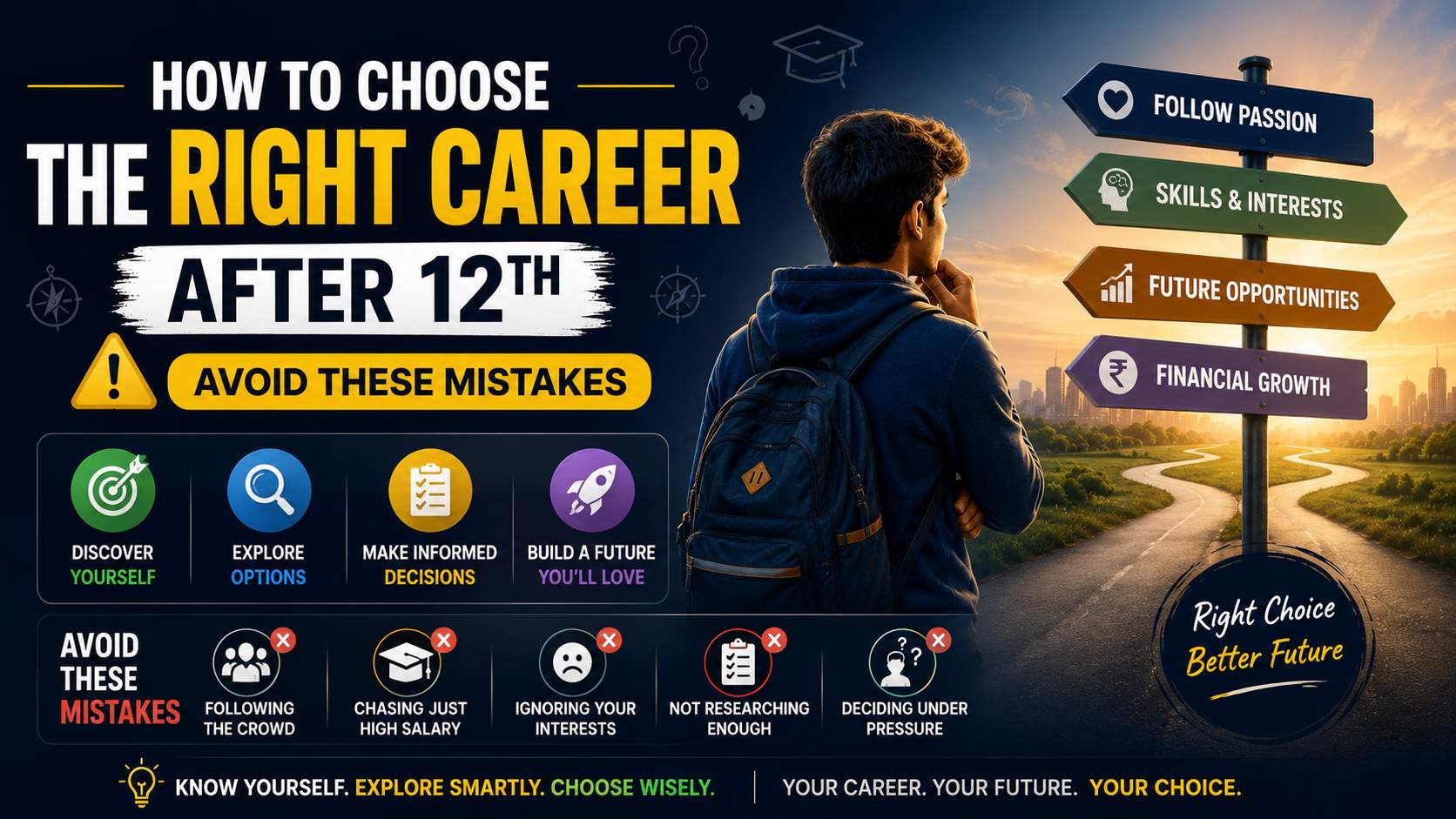 How to Choose the Right Career After 12th | Avoid These Mistakes